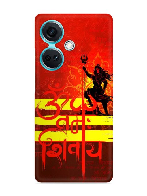 Illustration Lord Shiva Snap Case for Oneplus Nord Ce 3 (5G)