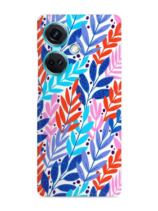 Bright Floral Tropical Snap Case for Oneplus Nord Ce 3 (5G)