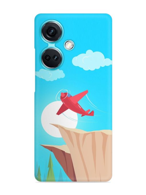 Small Planes In Flight Snap Case for Oneplus Nord Ce 3 (5G)