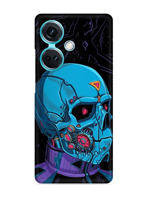 Skull Robo Vector Snap Case for Oneplus Nord Ce 3 (5G)