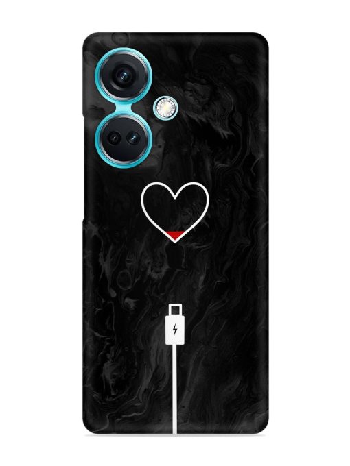 Heart Charging Vector Snap Case for Oneplus Nord Ce 3 (5G) Zapvi