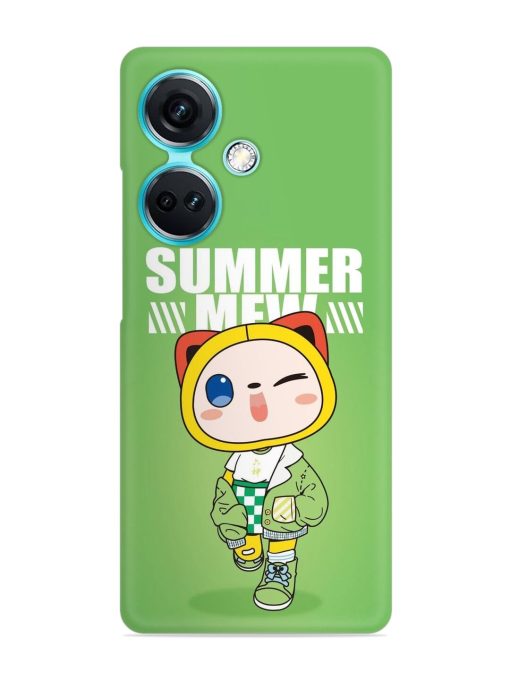 Summer Mew Snap Case for Oneplus Nord Ce 3 (5G)