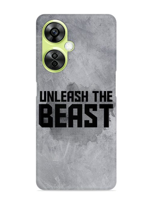 Unleash The Beast Snap Case for Oneplus Nord Ce 3 Lite (5G) Zapvi