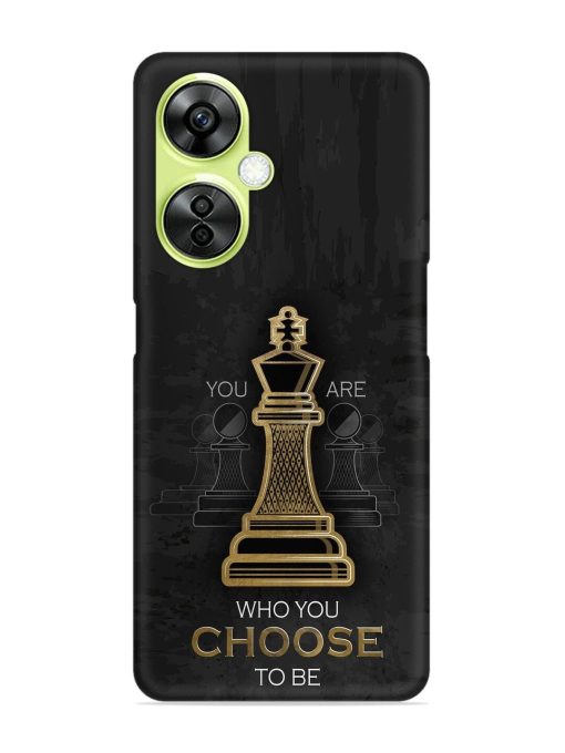 You Are Who Choose To Be Snap Case for Oneplus Nord Ce 3 Lite (5G) Zapvi