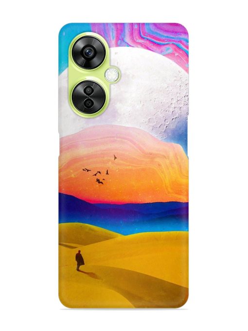 Sandy Desert Snap Case for Oneplus Nord Ce 3 Lite (5G) Zapvi