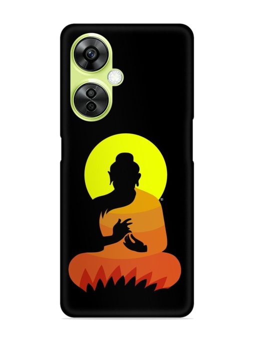 Buddha Art Black Snap Case for Oneplus Nord Ce 3 Lite (5G) Zapvi