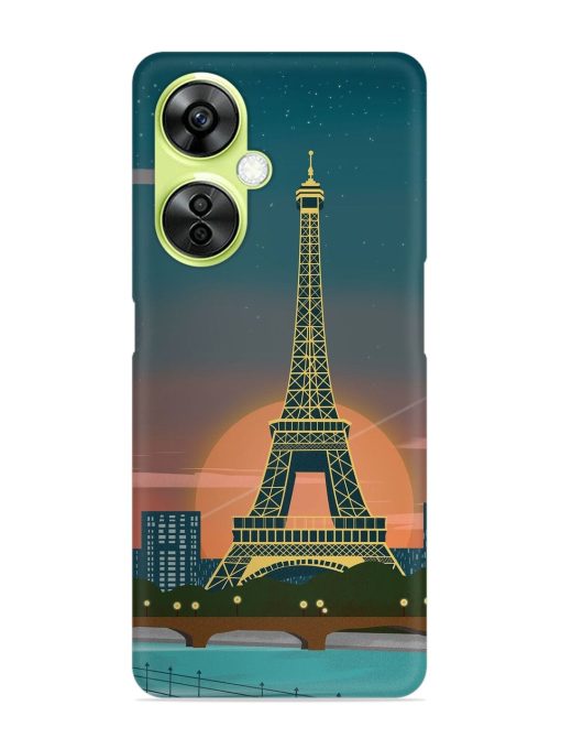 Scenery Architecture France Paris Snap Case for Oneplus Nord Ce 3 Lite (5G) Zapvi