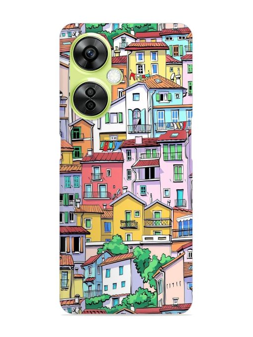 Europe Old Town Snap Case for Oneplus Nord Ce 3 Lite (5G) Zapvi