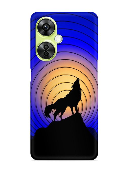 Fox Roaring Design Snap Case for Oneplus Nord Ce 3 Lite (5G) Zapvi