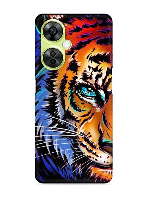 Colorful Lion Art Snap Case for Oneplus Nord Ce 3 Lite (5G) Zapvi