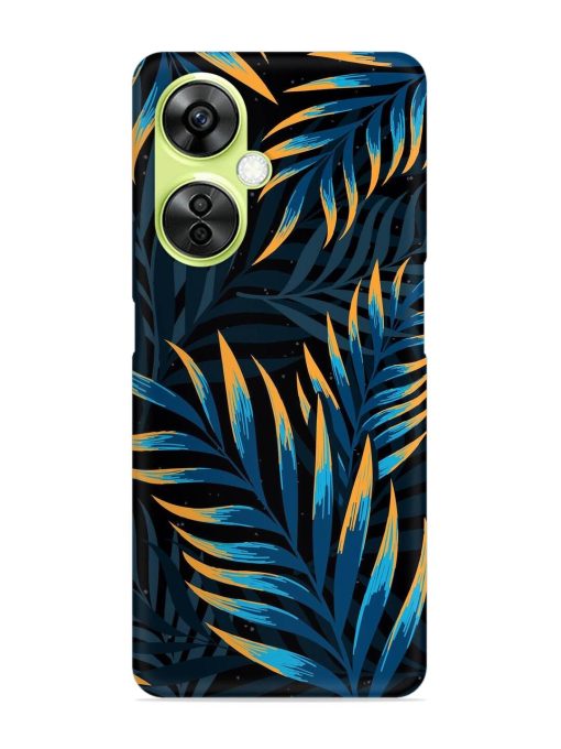 Abstract Leaf Art Snap Case for Oneplus Nord Ce 3 Lite (5G) Zapvi