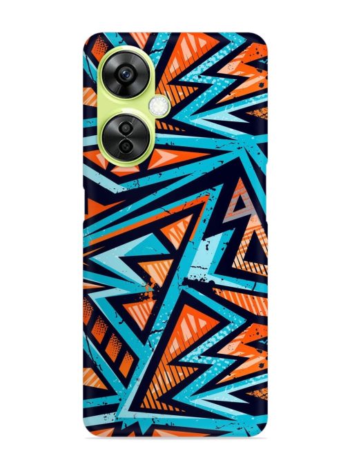 Abstract Seamless Grunge Snap Case for Oneplus Nord Ce 3 Lite (5G)