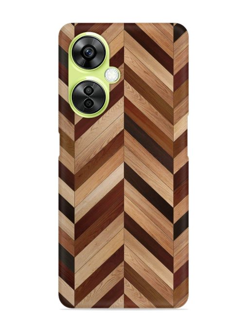 Seamless Wood Parquet Snap Case for Oneplus Nord Ce 3 Lite (5G) Zapvi