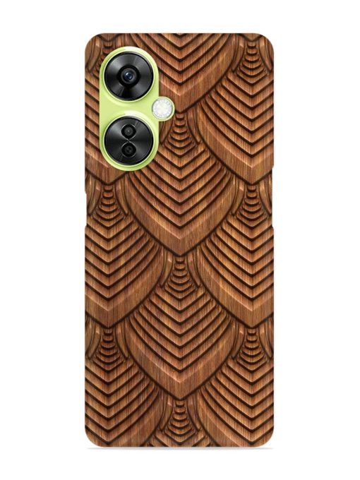 Carved Pattern On Snap Case for Oneplus Nord Ce 3 Lite (5G) Zapvi