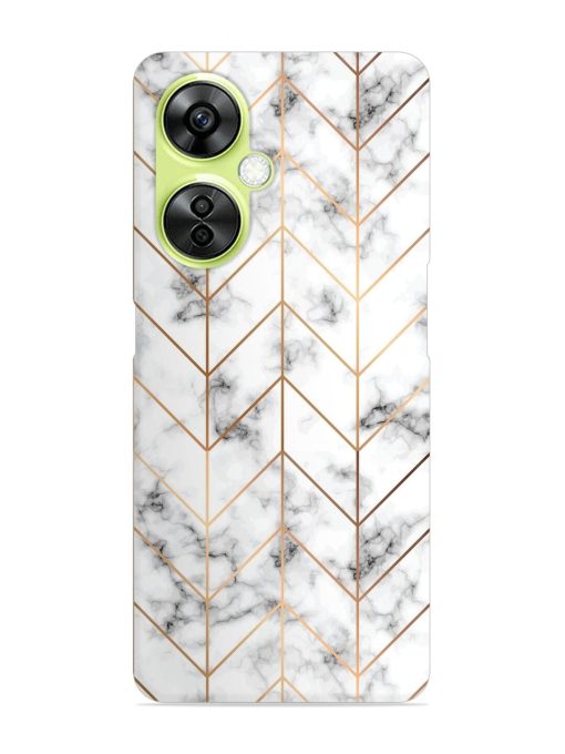 Vector Marble Texture Snap Case for Oneplus Nord Ce 3 Lite (5G)