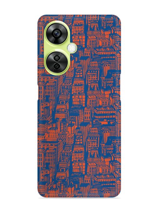 Hand Drawn Seamless Snap Case for Oneplus Nord Ce 3 Lite (5G) Zapvi