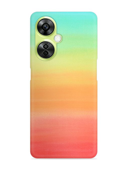 Background Sky Watercolor Snap Case for Oneplus Nord Ce 3 Lite (5G) Zapvi