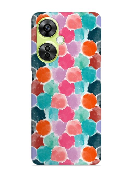 Colorful Seamless Pattern Snap Case for Oneplus Nord Ce 3 Lite (5G) Zapvi