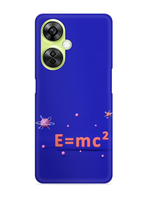 Formula Relativity Equation Snap Case for Oneplus Nord Ce 3 Lite (5G) Zapvi