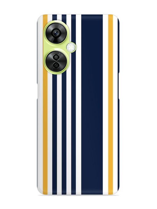 Seamless Stripe Pattern Snap Case for Oneplus Nord Ce 3 Lite (5G) Zapvi