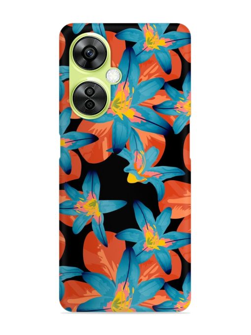 Philippine Flowers Seamless Snap Case for Oneplus Nord Ce 3 Lite (5G) Zapvi