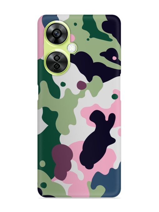 Seamless Funky Camouflage Snap Case for Oneplus Nord Ce 3 Lite (5G) Zapvi