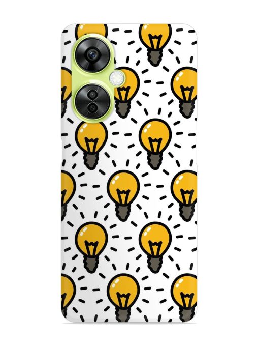 Light Bulb Seamless Snap Case for Oneplus Nord Ce 3 Lite (5G) Zapvi