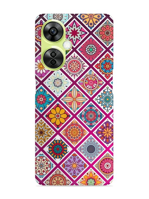 Seamless Tile Pattern Snap Case for Oneplus Nord Ce 3 Lite (5G) Zapvi