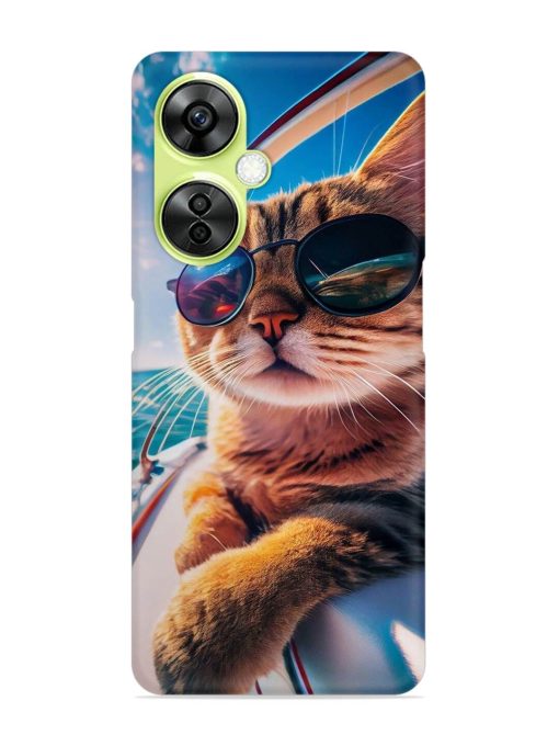 Cat In Style Snap Case for Oneplus Nord Ce 3 Lite (5G) Zapvi