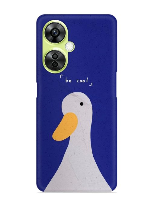 Be Cool Duck Snap Case for Oneplus Nord Ce 3 Lite (5G) Zapvi