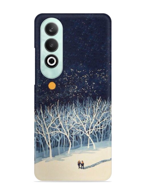 Full Moon Snowshoe Tour Snap Case for Oneplus Nord Ce 4 (5G)