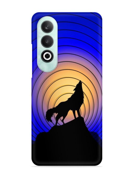 Fox Roaring Design Snap Case for Oneplus Nord Ce 4 (5G)