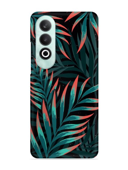 Green Leaf Art Snap Case for Oneplus Nord Ce 4 (5G)