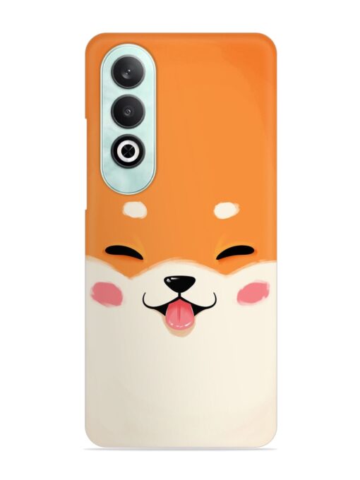 Happy Cat Art Snap Case for Oneplus Nord Ce 4 (5G)