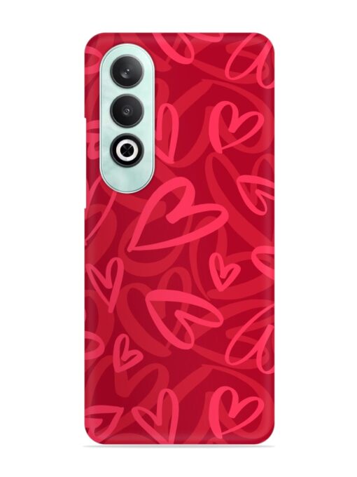 Seamless Romantic Pattern Snap Case for Oneplus Nord Ce 4 (5G) Zapvi