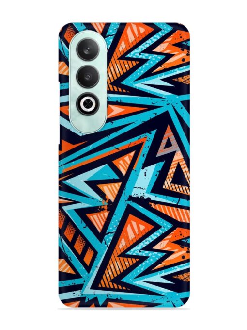 Abstract Seamless Grunge Snap Case for Oneplus Nord Ce 4 (5G) Zapvi