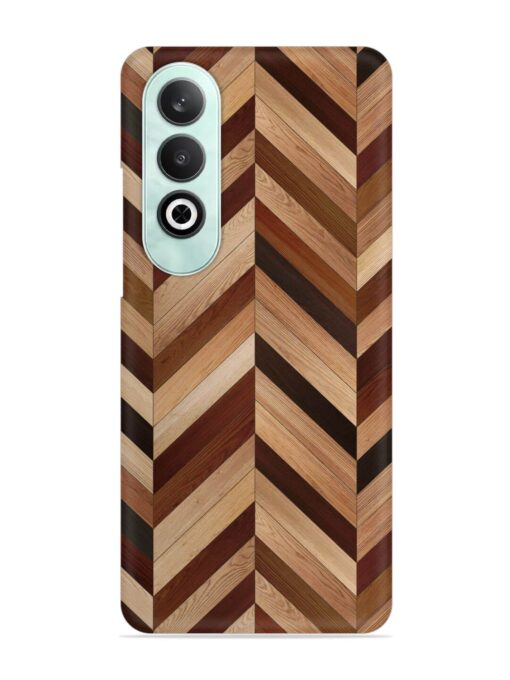 Seamless Wood Parquet Snap Case for Oneplus Nord Ce 4 (5G) Zapvi