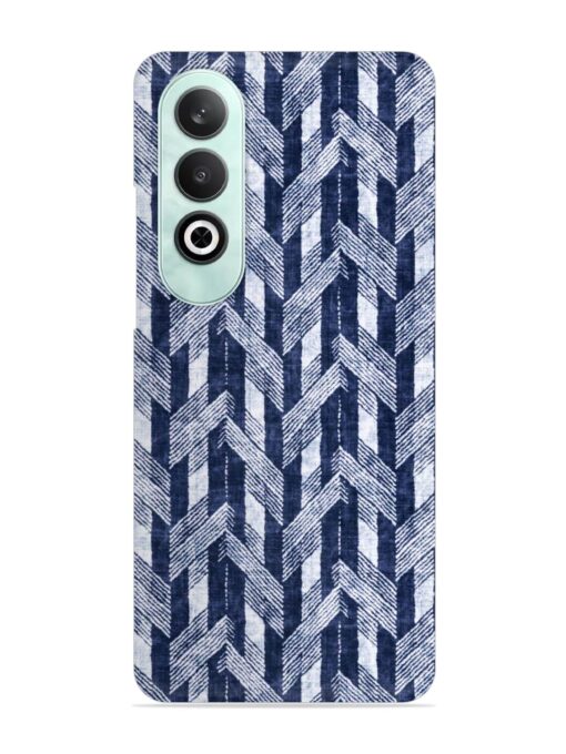 Abstract Herringbone Motif Snap Case for Oneplus Nord Ce 4 (5G) Zapvi