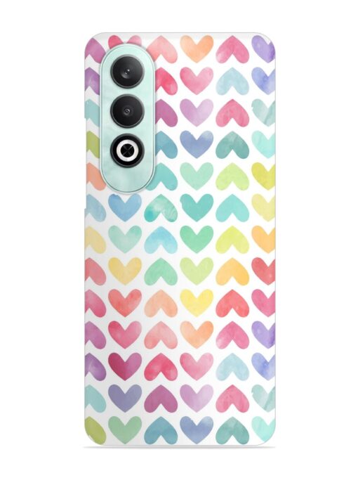 Seamless Colorful Watercolor Snap Case for Oneplus Nord Ce 4 (5G) Zapvi