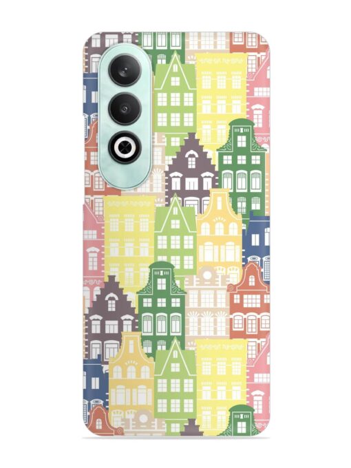 Seamless Shapes Pattern Snap Case for Oneplus Nord Ce 4 (5G) Zapvi