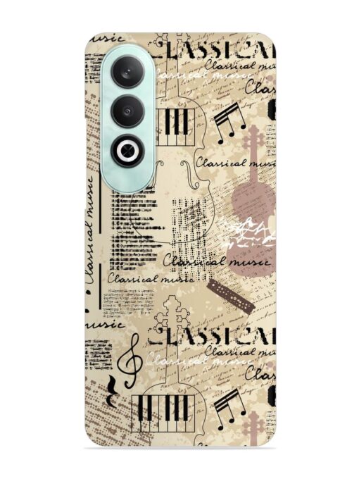 Classical Music Lpattern Snap Case for Oneplus Nord Ce 4 (5G)