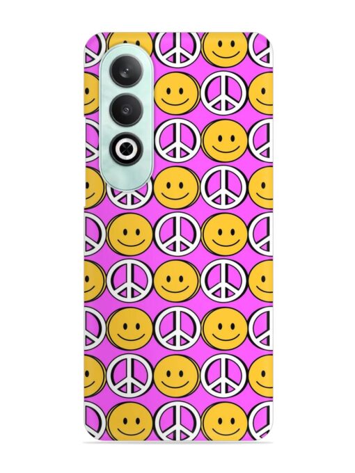 Smiley Face Peace Snap Case for Oneplus Nord Ce 4 (5G) Zapvi