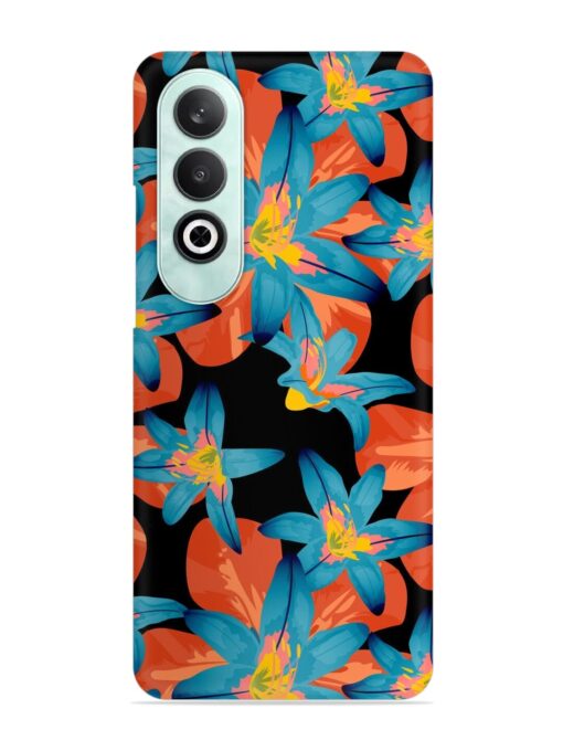 Philippine Flowers Seamless Snap Case for Oneplus Nord Ce 4 (5G) Zapvi