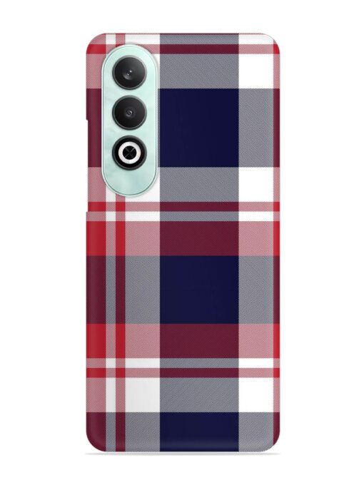 Classic Plaid Tartan Snap Case for Oneplus Nord Ce 4 (5G) Zapvi