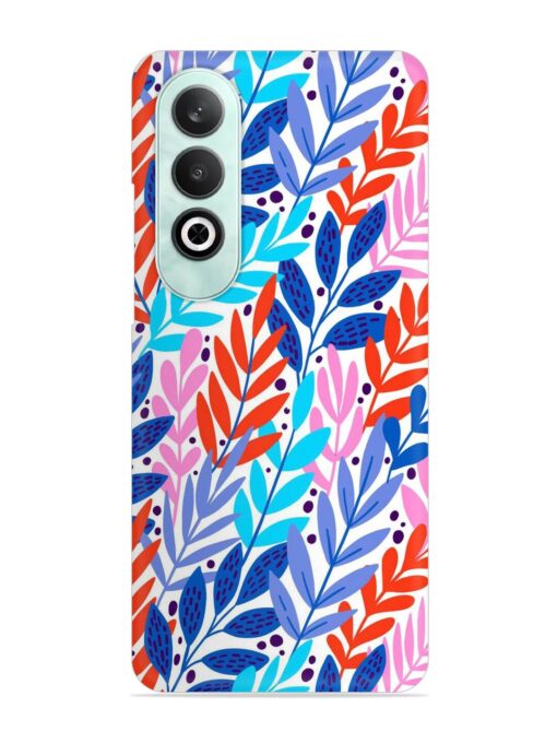 Bright Floral Tropical Snap Case for Oneplus Nord Ce 4 (5G)