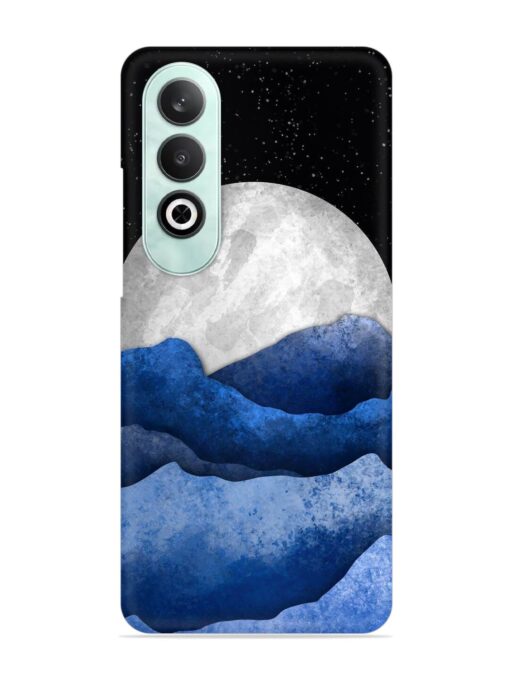 Full Moon Mountain Vector Snap Case for Oneplus Nord Ce 4 (5G)