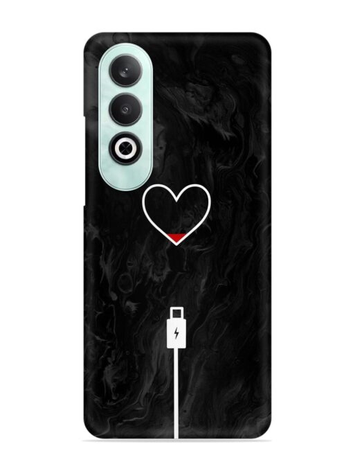 Heart Charging Vector Snap Case for Oneplus Nord Ce 4 (5G)