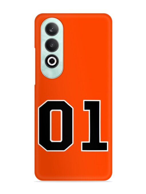 01 Number Snap Case for Oneplus Nord Ce 4 (5G) Zapvi