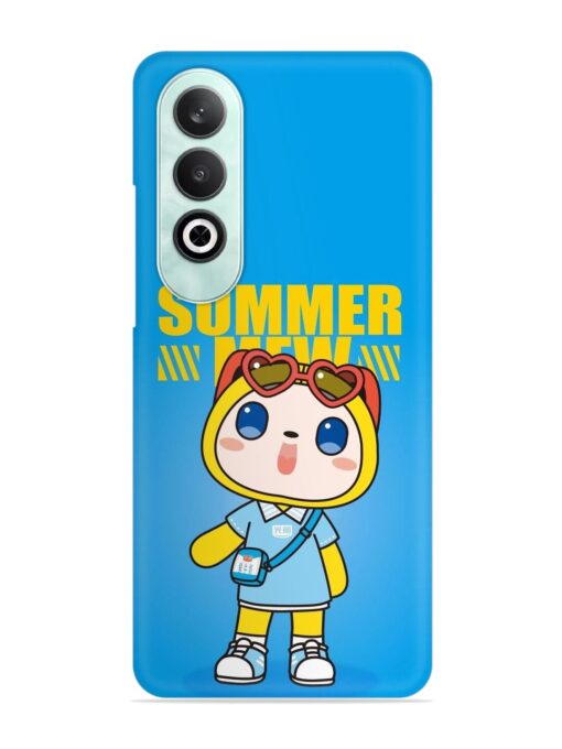 Summer Mew Cartoon Snap Case for Oneplus Nord Ce 4 (5G) Zapvi