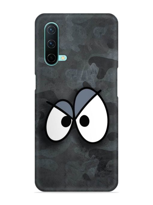 Big Eyes Night Mode Snap Case for Oneplus Nord Ce (5G) Zapvi